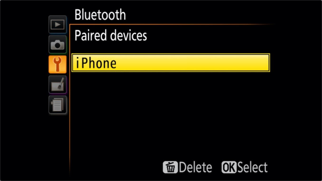 Comment activer le Bluetooth sur un Nikon D3500