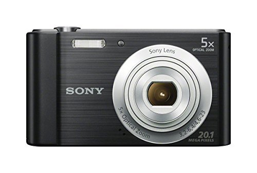 Appareil photo numérique Sony DSCW800/B 20,1 MP (noir)