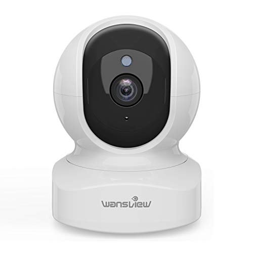 wansview Caméra Surveillance WiFi, 2K Caméra IP WiFi Intérieur avec Alerte instantanée, Audio Bidirectionnel pour Bébé/Animal de Compagnie – Q5 Blanche