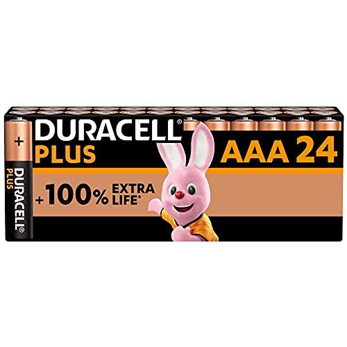 Piles AAA Duracell Plus (lot de 24) – Alcalines 1,5V &#821 …