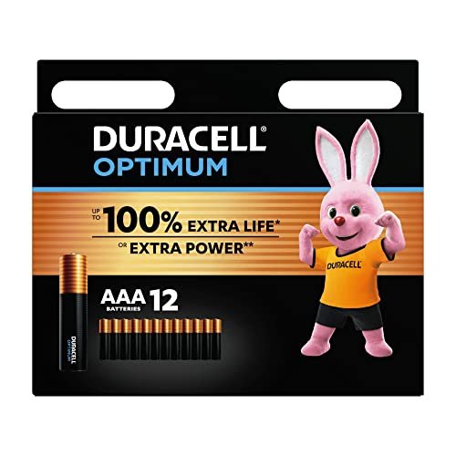 Piles AAA Duracell Optimum (lot de 12) – Piles Alcalines 1 …