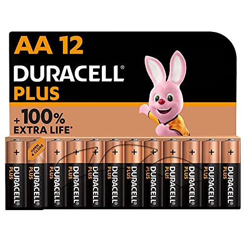 Piles AA Duracell Plus (lot de 12) – Alcalines 1,5V &#8211 …