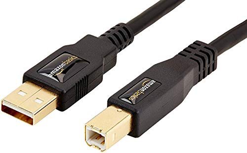 Amazon Basics PC045 Câble d’imprimante USB 2.0 A mâle ver …