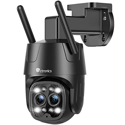 Voici la meilleure Ctronics 2.5K 4MP Caméra Surveillance WiFi Ex …