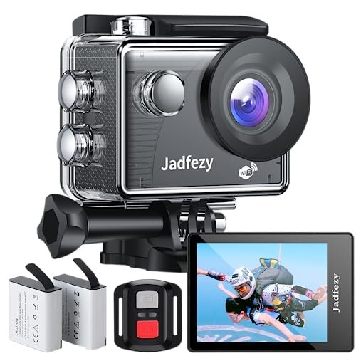Voici la meilleure Jadfezy WiFi Caméra Sport Ultra HD 1080P, 12M …