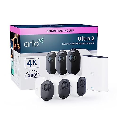 Voici la meilleure Arlo Ultra 2 Camera Surveillance WiFi Exterieu …