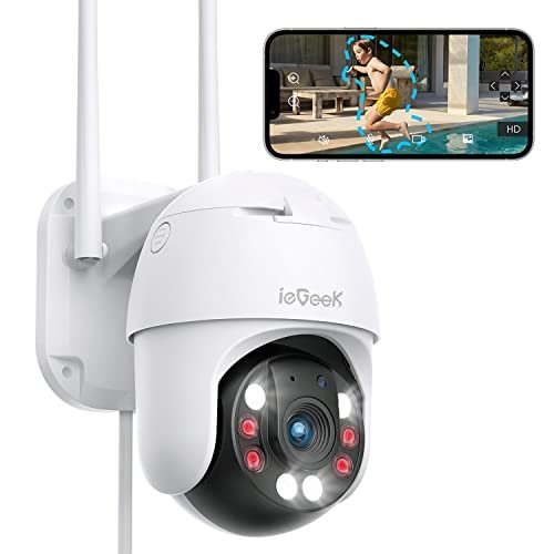 Voici la meilleure ieGeek 360° Caméra Surveillance WiFi Exterie …