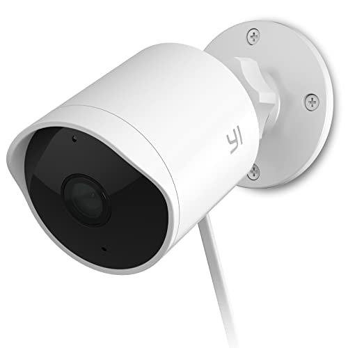 Voici la meilleure YI Caméra de Surveillance WiFi Étanche IP65, …