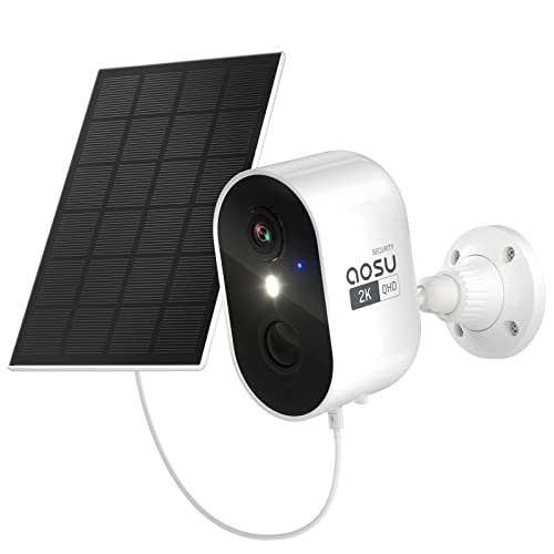 Voici la meilleure AOSU Camera Surveillance WiFi 2K Extérieure s …