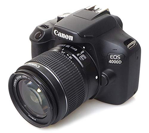 Canon EOS 4000D Kit Ancienne Version Noir (obsolete)